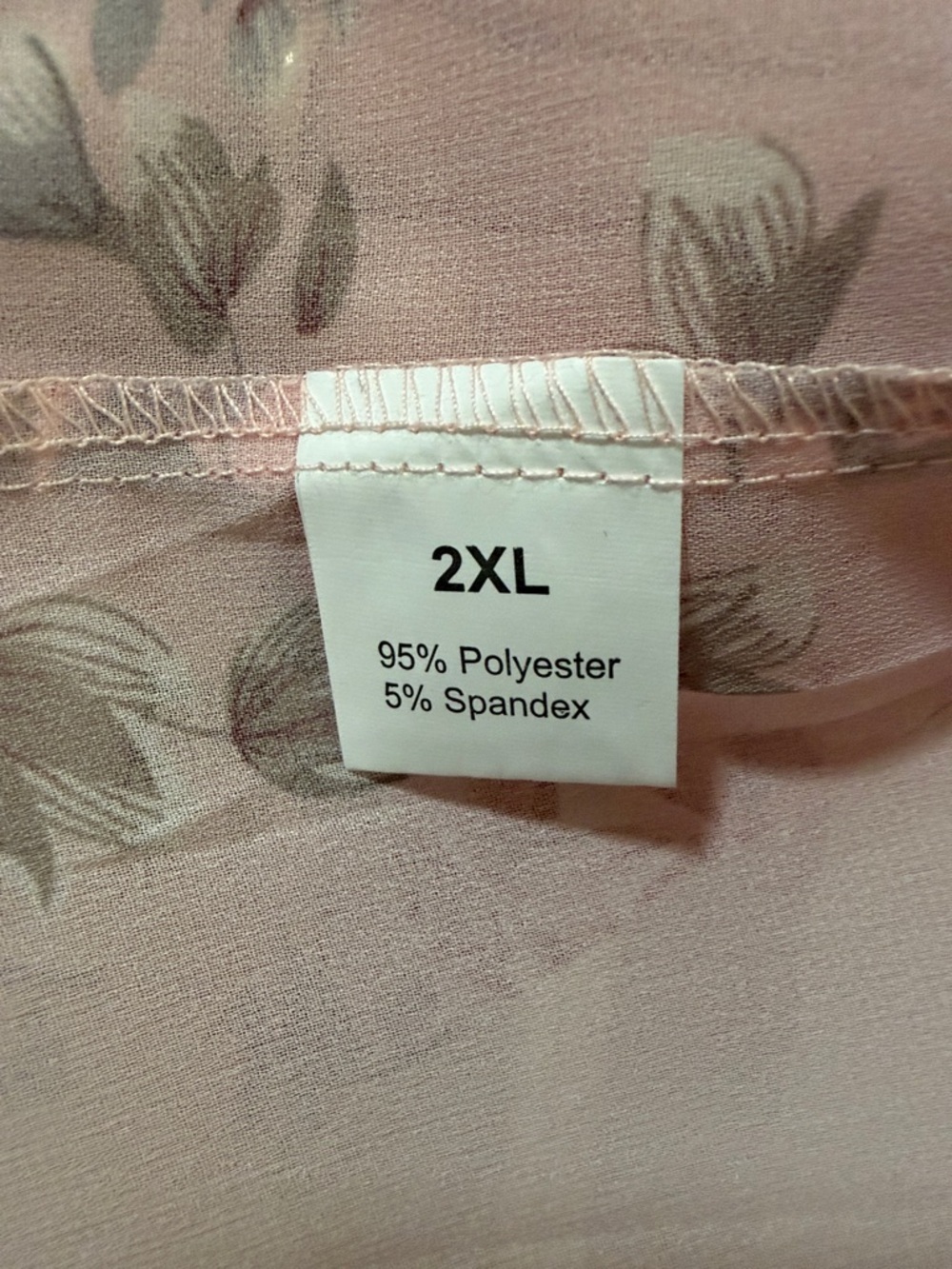 Sheer Pink Floral Kimono Cardigan - Picture 2 of 6